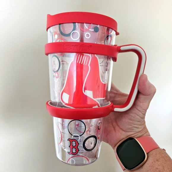 Boston Red Sox Tervis 24oz tumbler with removable handle Made in America - Picture 1 of 7